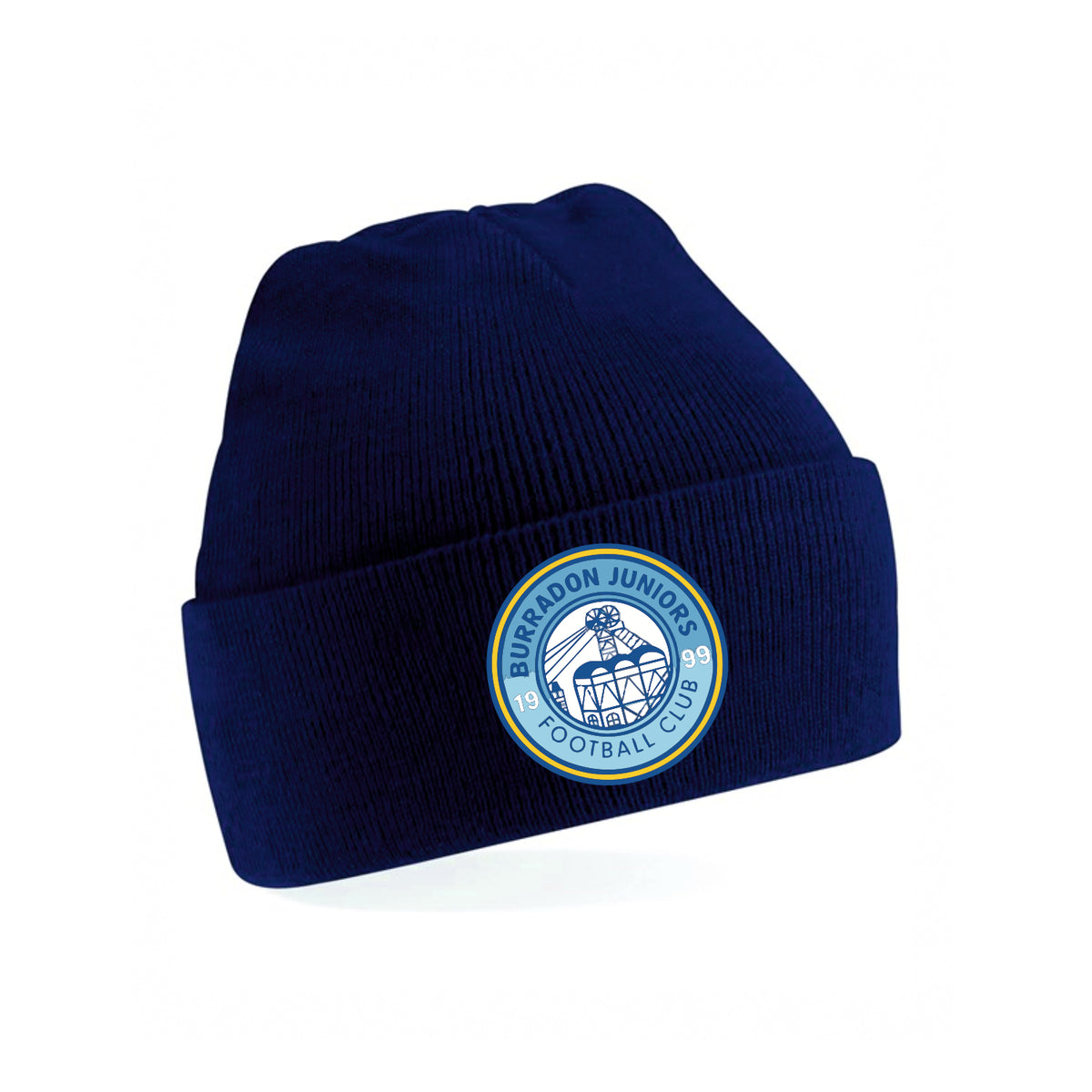 Burradon FC Kids Beanie - Navy