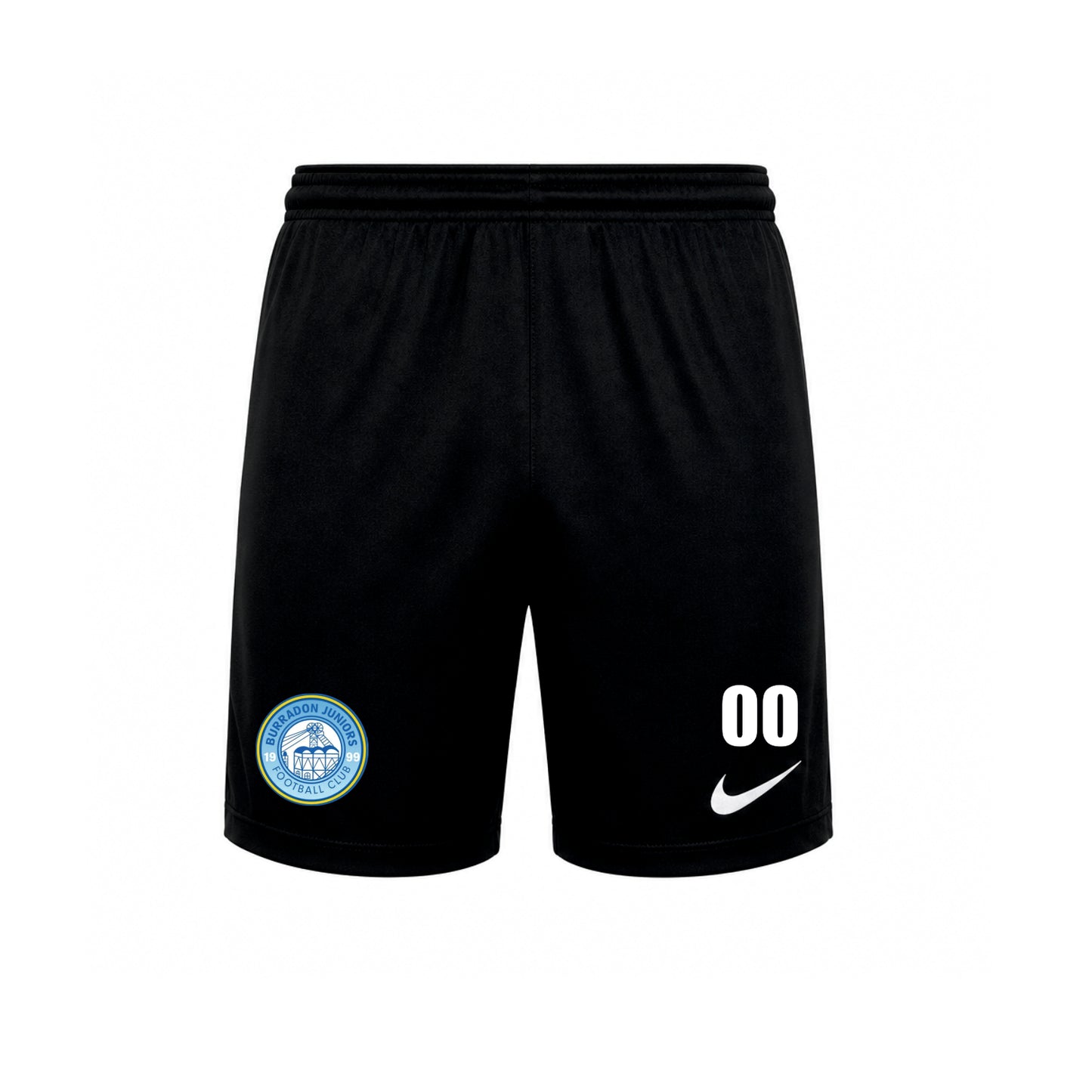 Burradon FC Shorts - Black