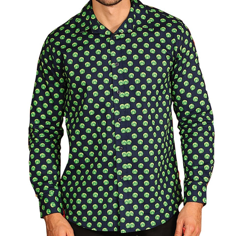 Printed Christmas shirt