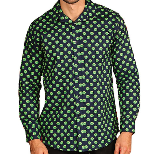 Printed Christmas shirt
