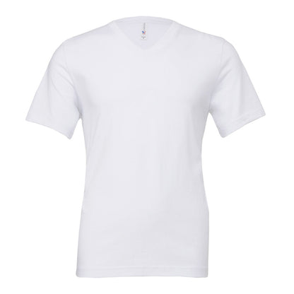 Unisex Jersey v-neck t-shirt