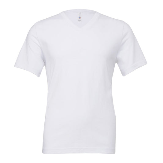 Unisex Jersey v-neck t-shirt