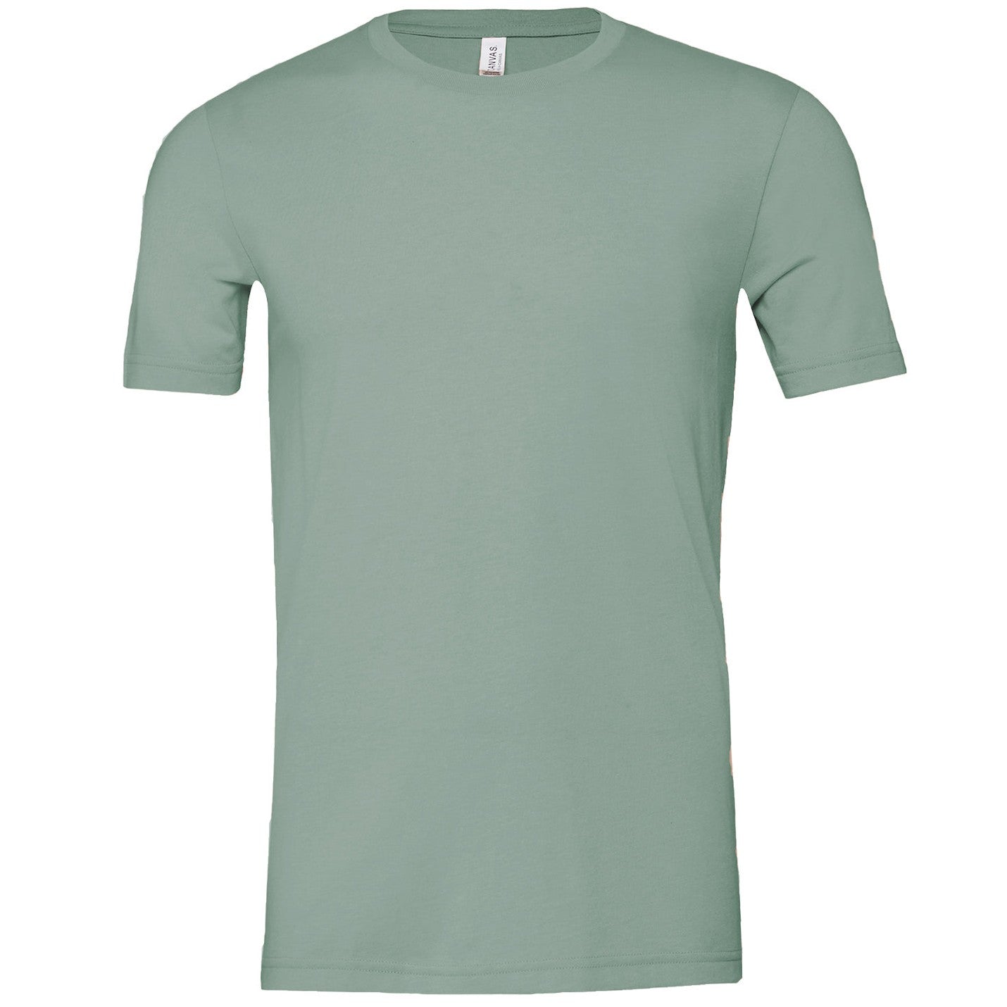 Unisex heather CVC short sleeve t-shirt