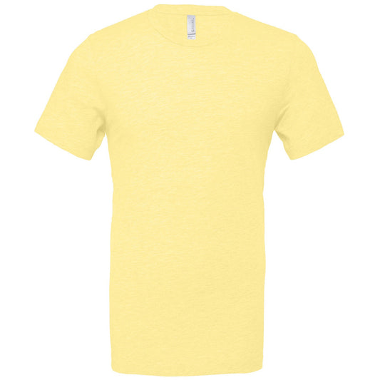 Unisex heather CVC short sleeve t-shirt