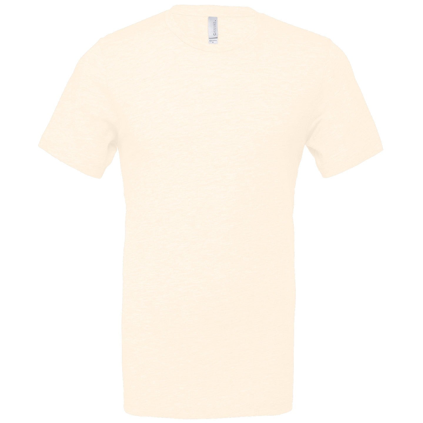 Unisex heather CVC short sleeve t-shirt