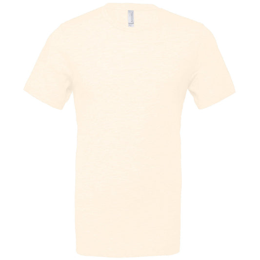 Unisex heather CVC short sleeve t-shirt