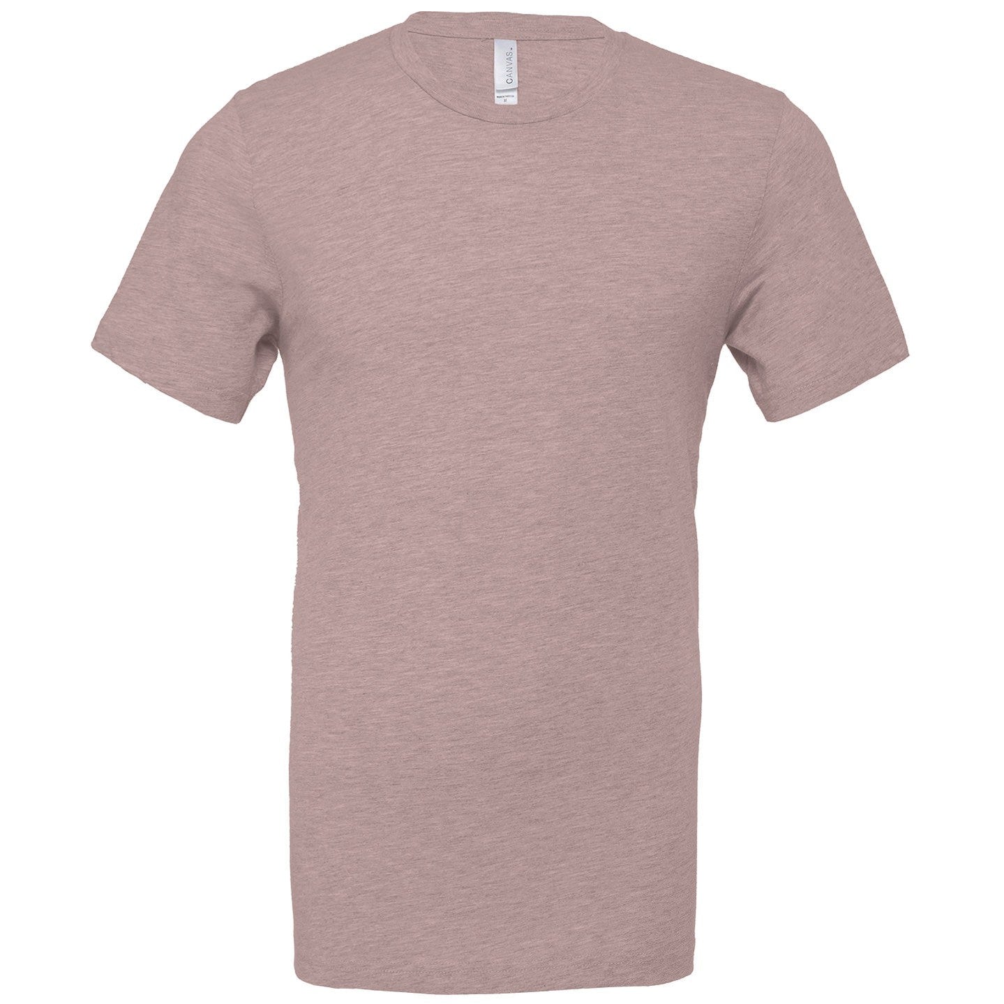 Unisex heather CVC short sleeve t-shirt