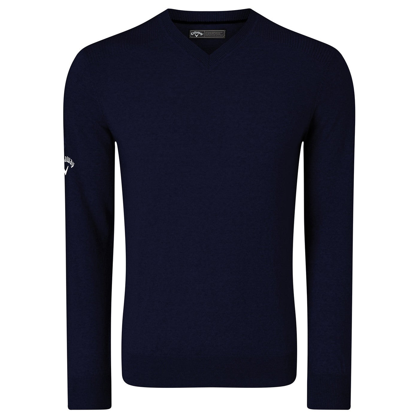 Ribbed v-neck Merino sweater