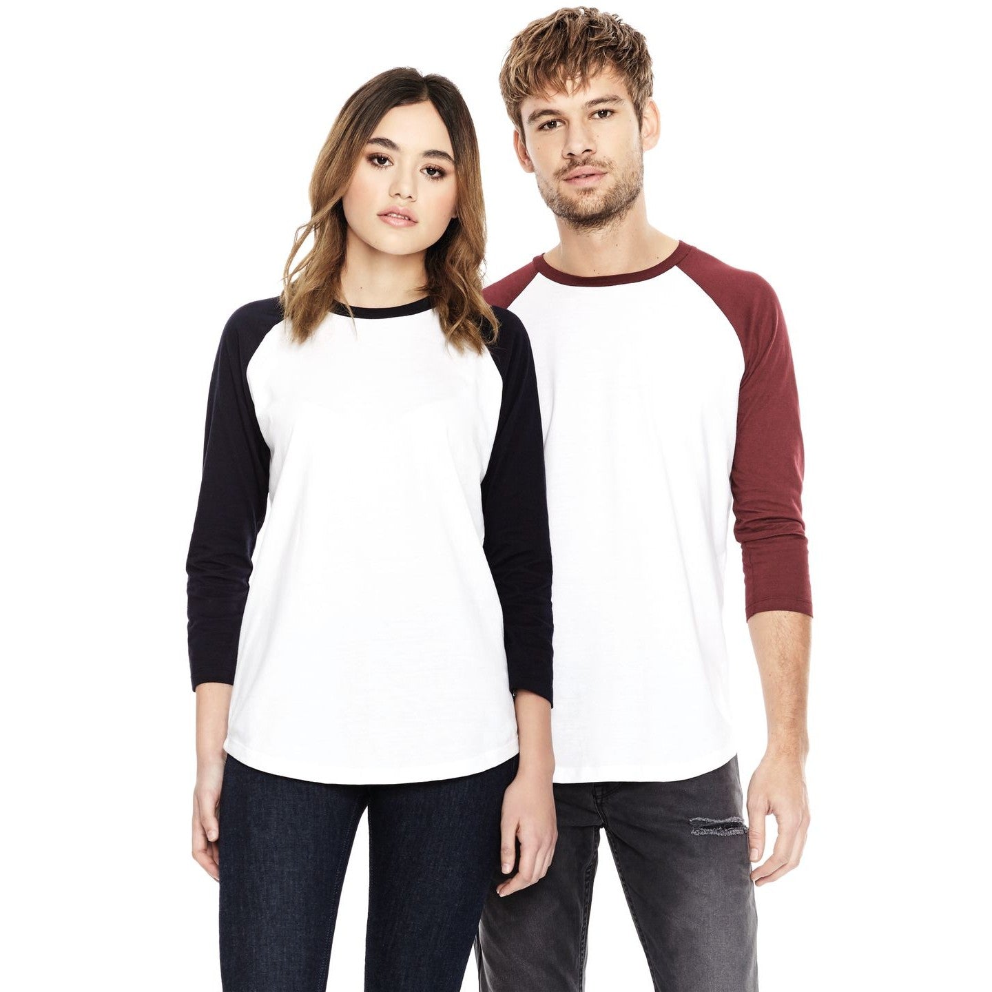 Earth Positive Baseball T-shirt