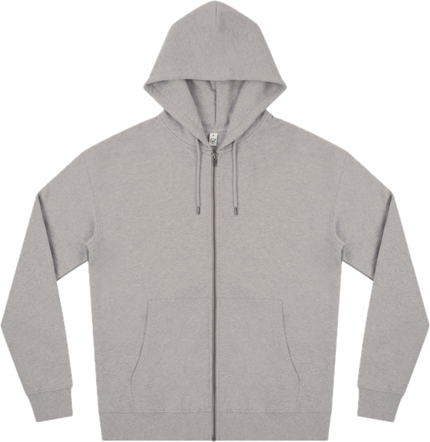 Earth Positive Zip-up Hoodie