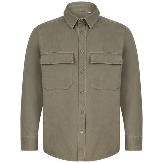 Drill overshirt