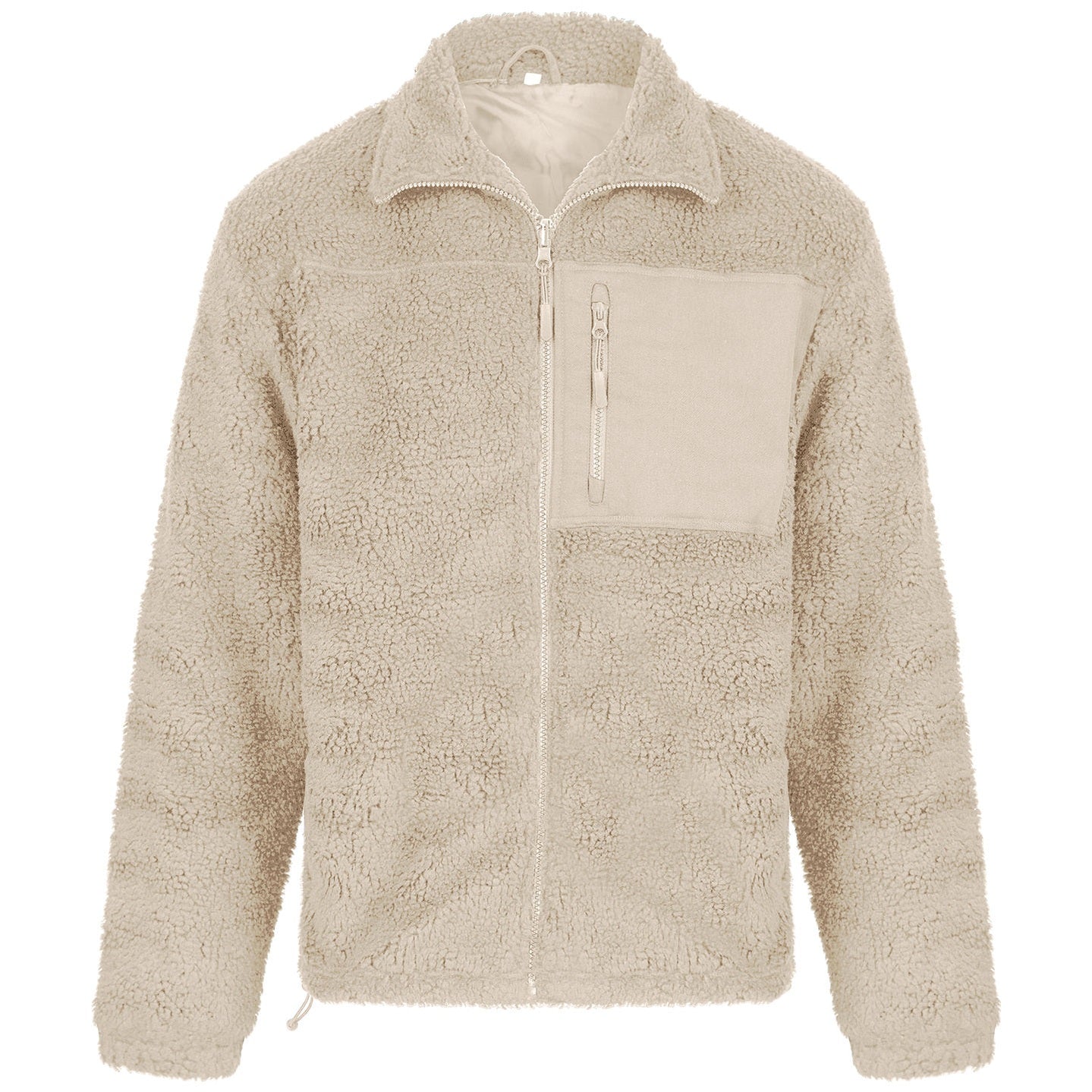 Recycled sherpa fleece
