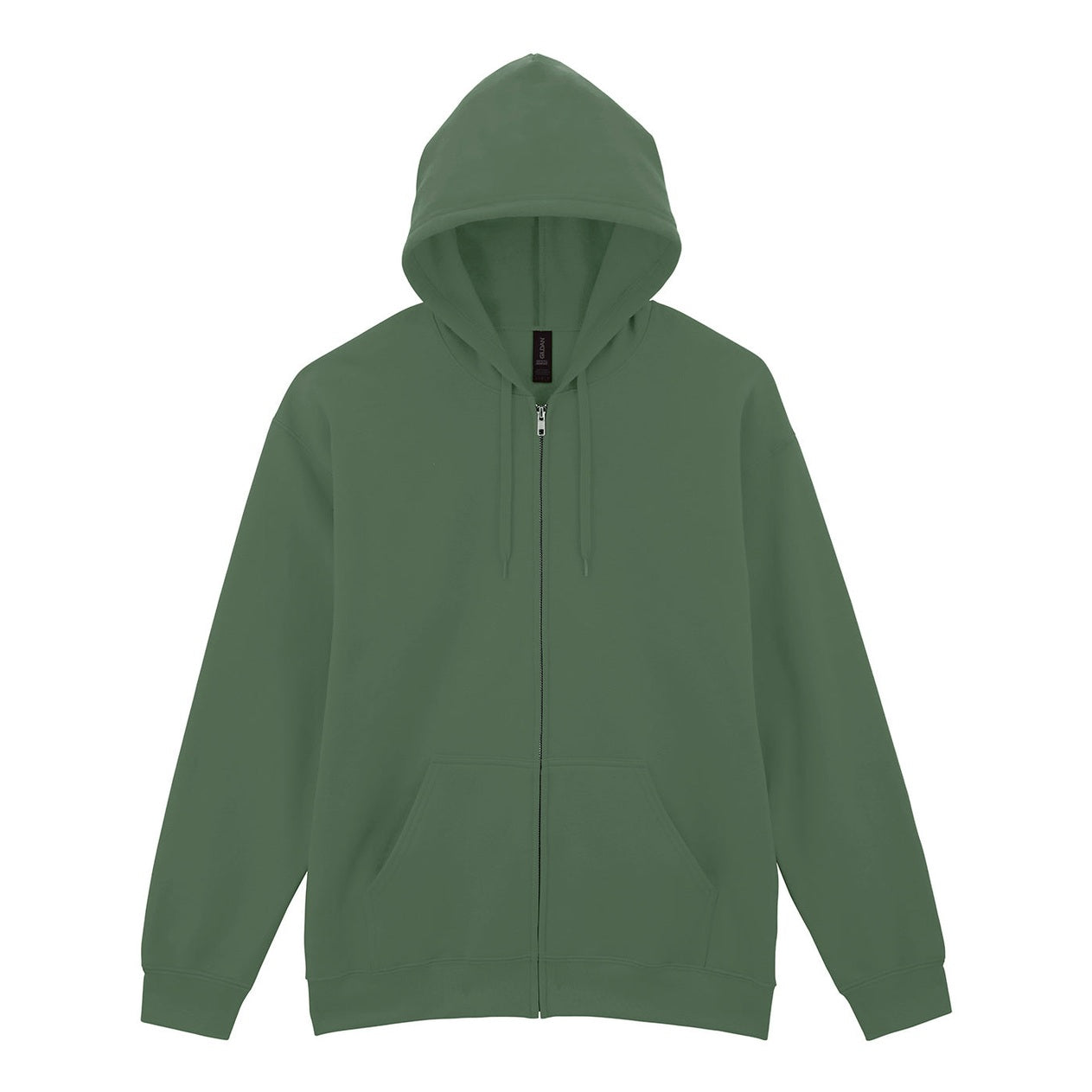 Softstyle™ midweight fleece adult full-zip hooded sweatshirt