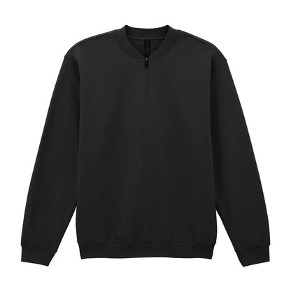 Softstyle™ midweight adult fleece 1/4-zip sweatshirt