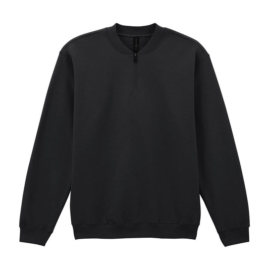 Softstyle™ midweight adult fleece 1/4-zip sweatshirt
