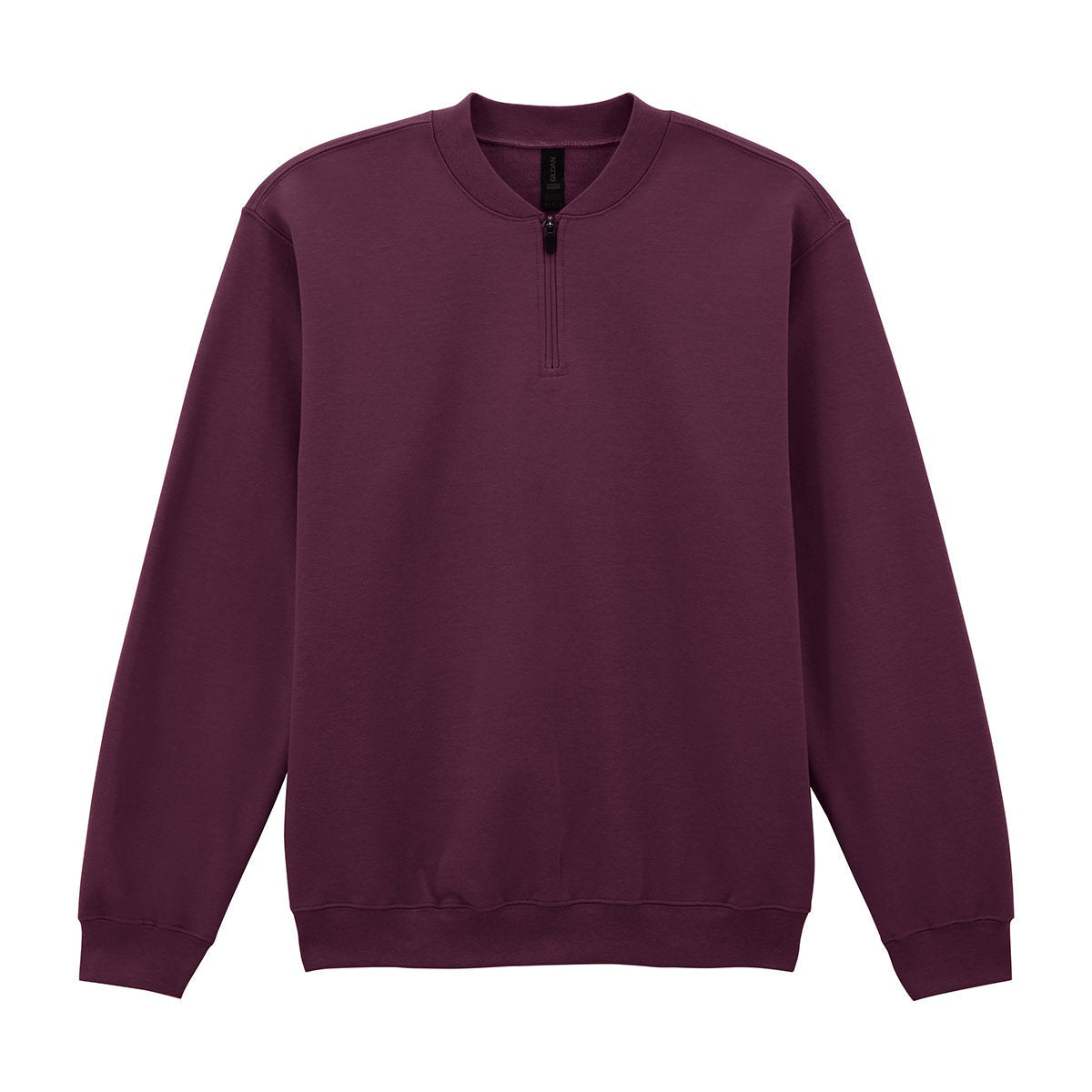 Softstyle™ midweight adult fleece 1/4-zip sweatshirt