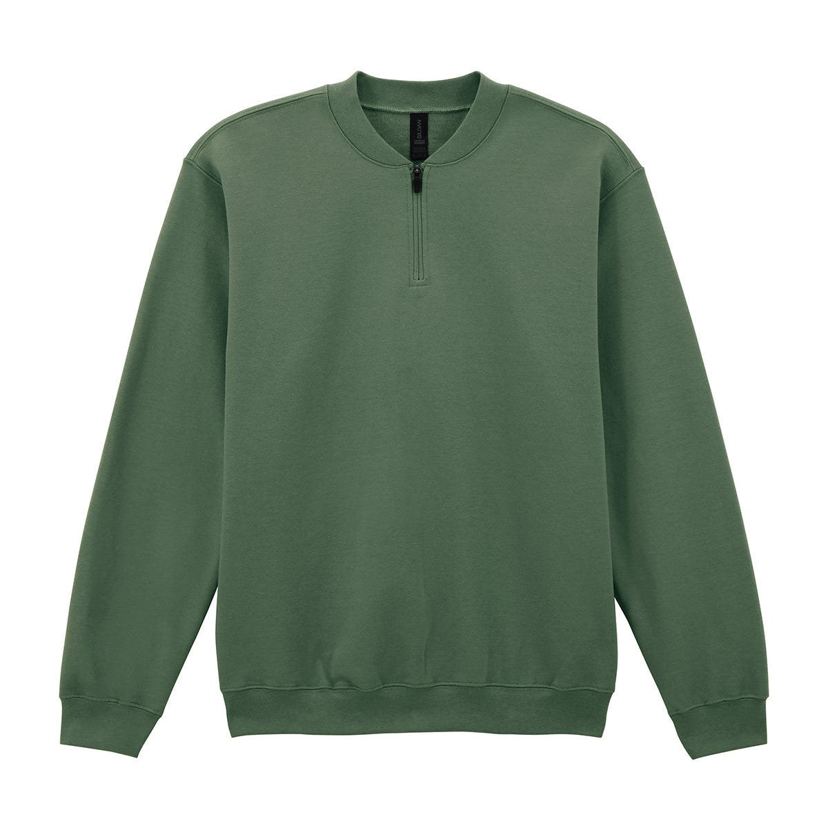 Softstyle™ midweight adult fleece 1/4-zip sweatshirt