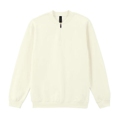 Softstyle™ midweight adult fleece 1/4-zip sweatshirt