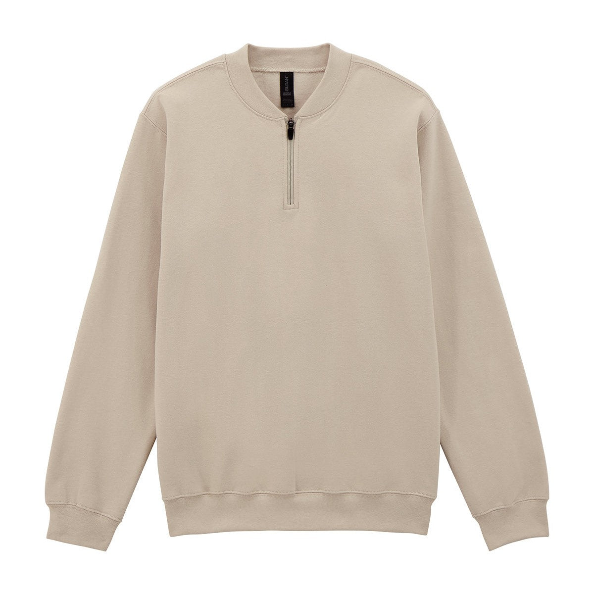 Softstyle™ midweight adult fleece 1/4-zip sweatshirt