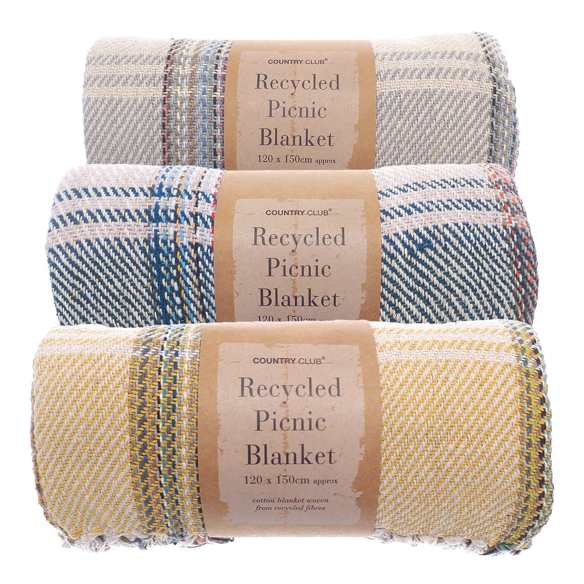 Recycled picnic blanket