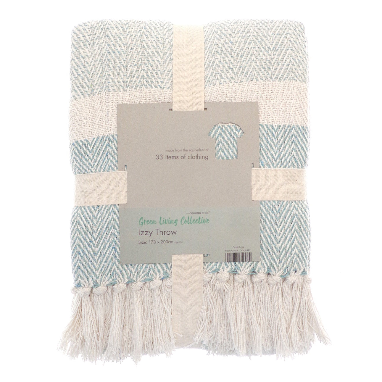 Izzy recycled throw