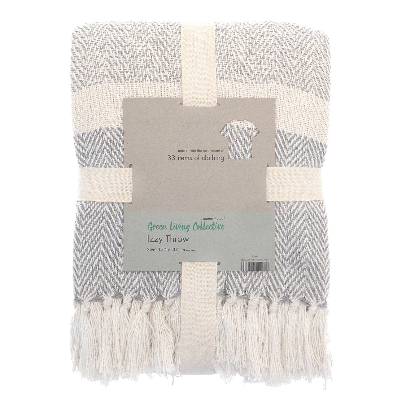 Izzy recycled throw