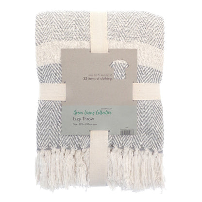 Izzy recycled throw