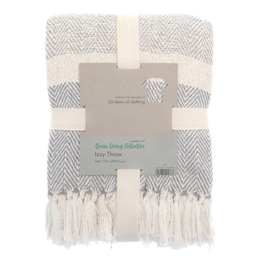 Izzy recycled throw
