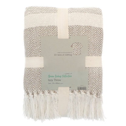 Izzy recycled throw