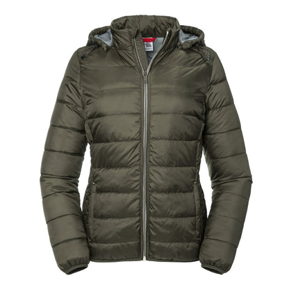 Women's hooded Nano jacket