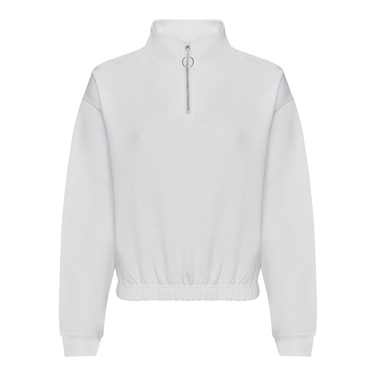 Women's cropped ¼-zip sweat