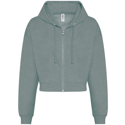 Women's fashion cropped zoodie