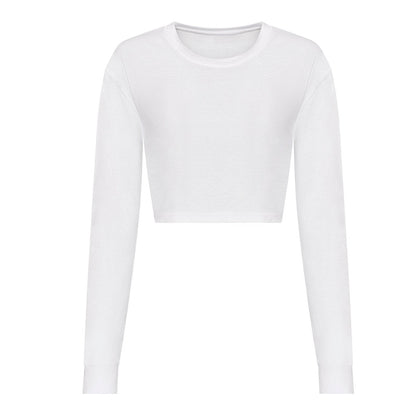 Women's long sleeve cropped T