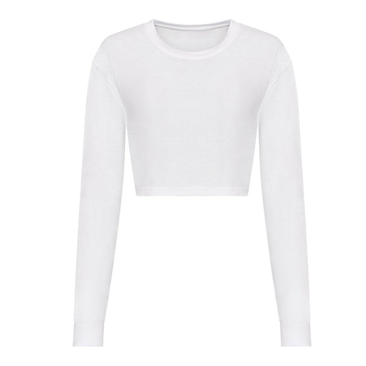 Women's long sleeve cropped T