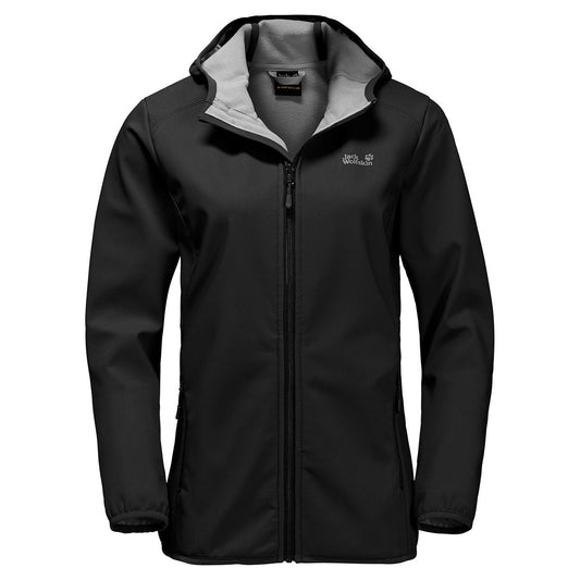 Womens hooded softshell jacket (OL)