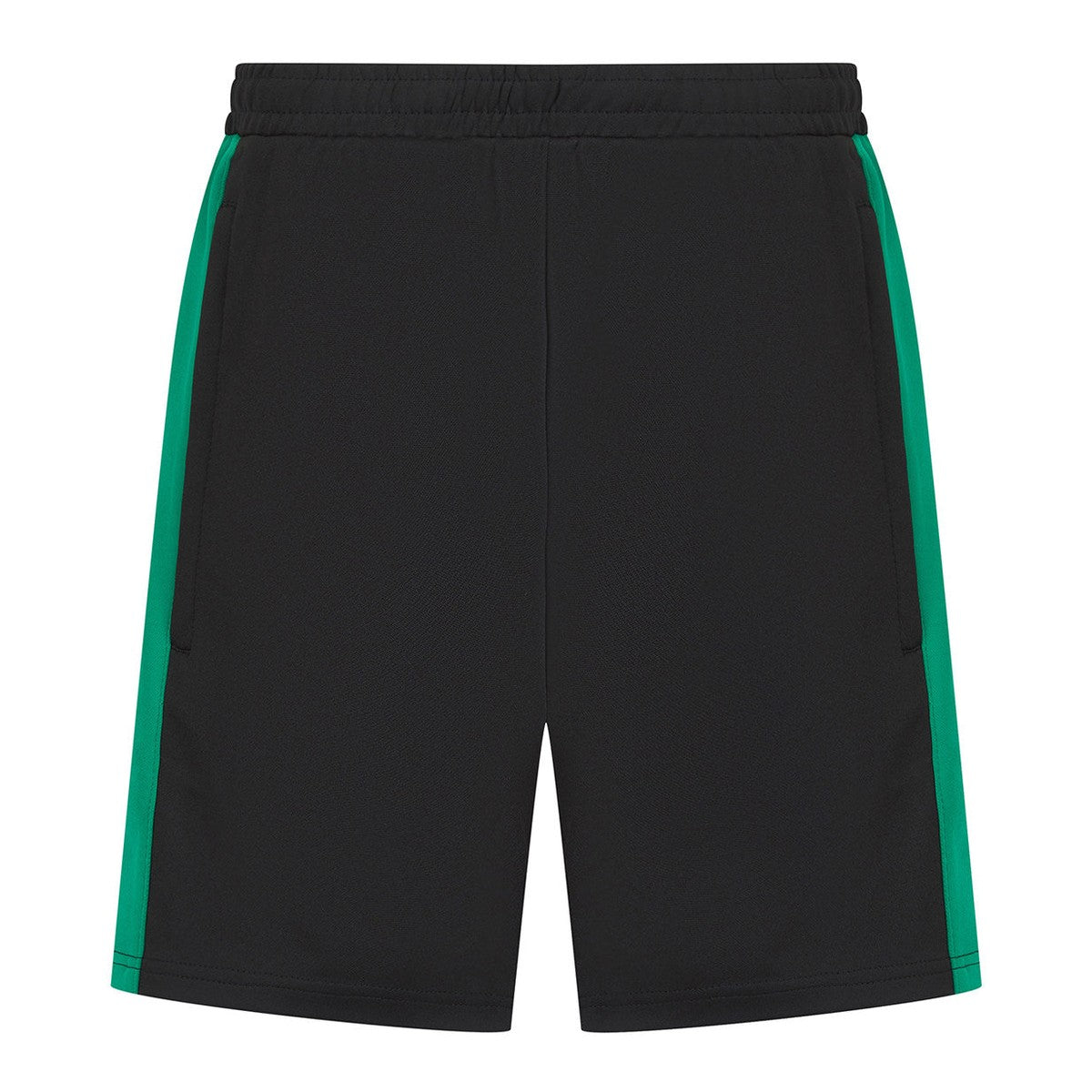 Knitted shorts with zip pockets