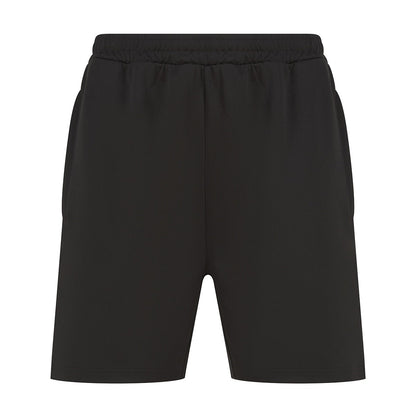 Knitted shorts with zip pockets