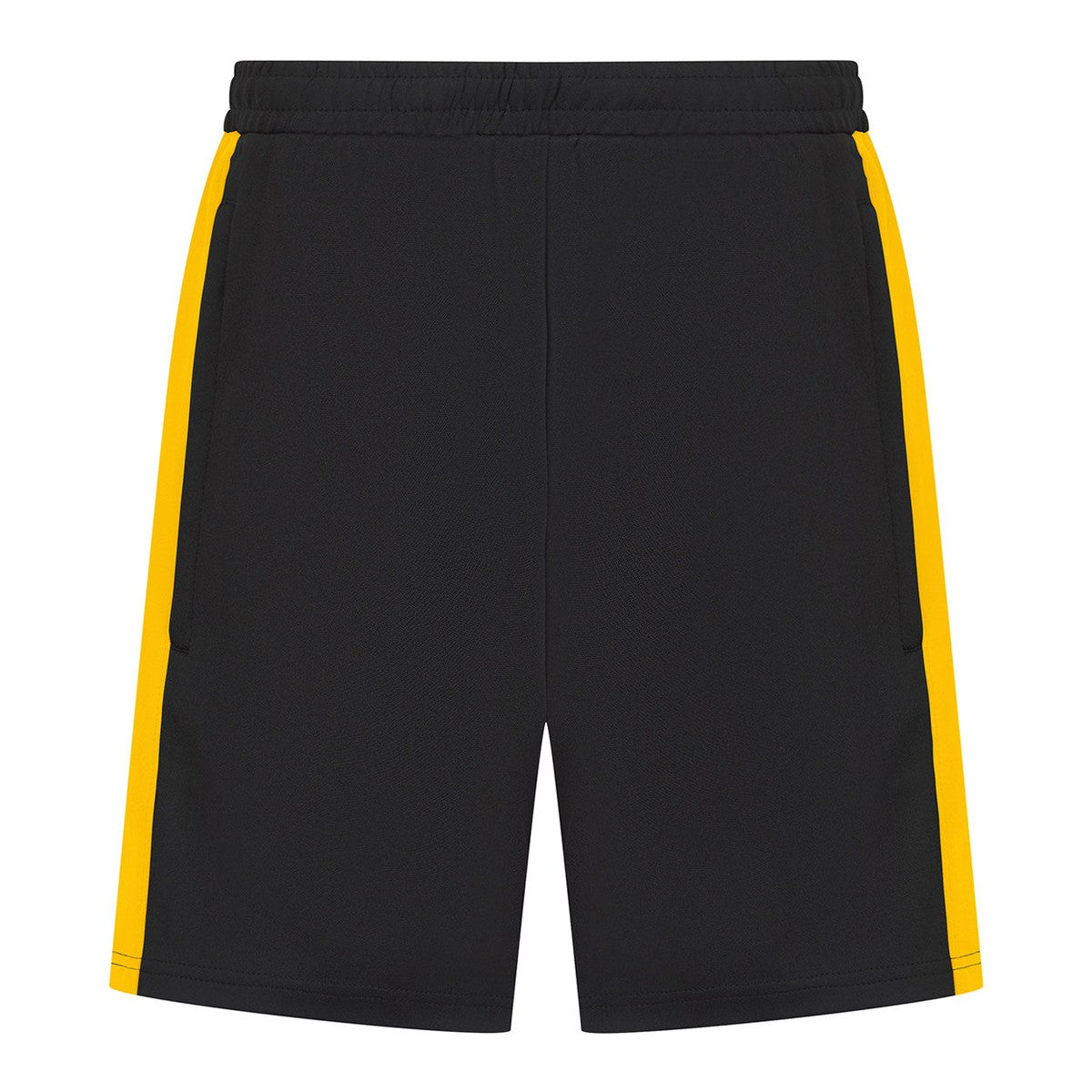 Knitted shorts with zip pockets