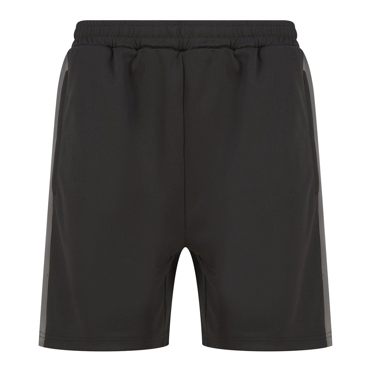 Knitted shorts with zip pockets