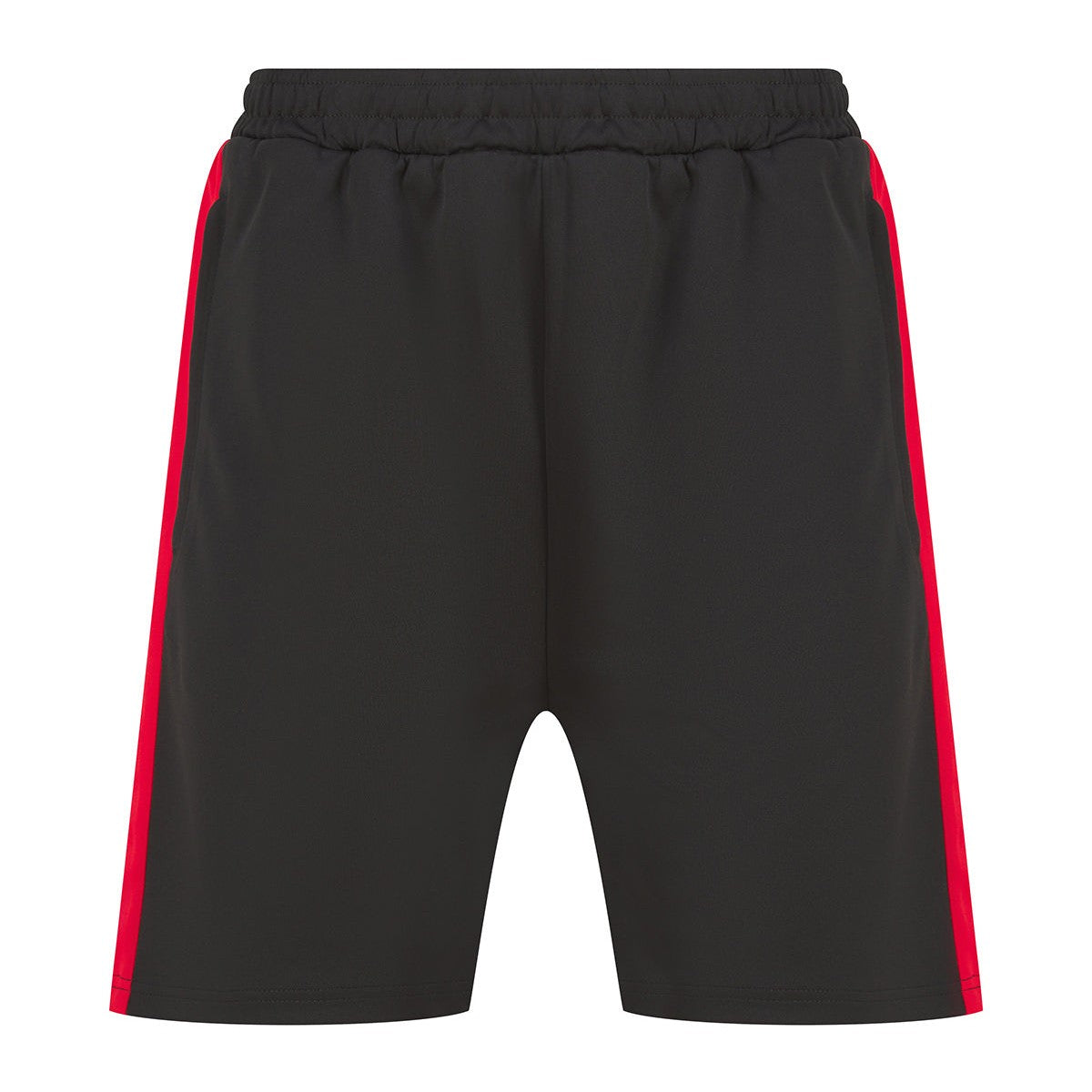 Knitted shorts with zip pockets