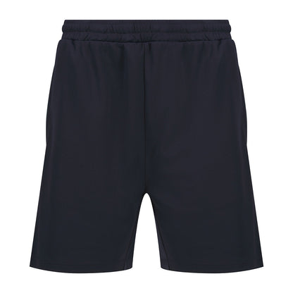 Knitted shorts with zip pockets