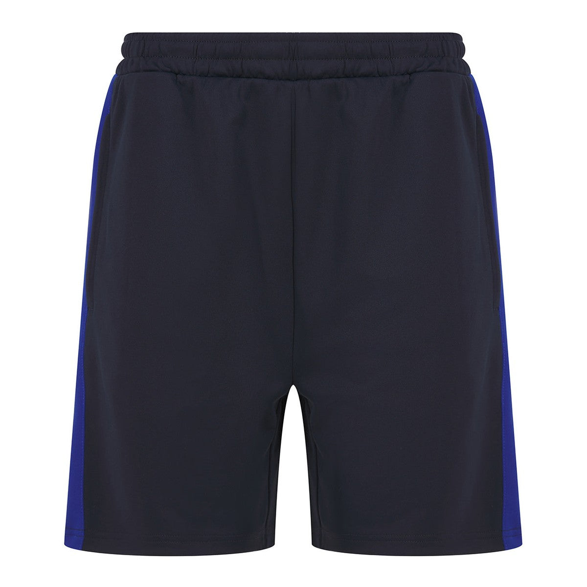 Knitted shorts with zip pockets