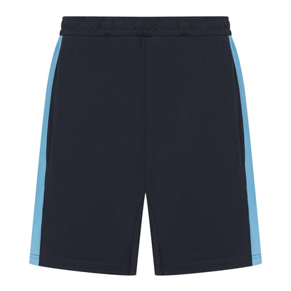 Knitted shorts with zip pockets