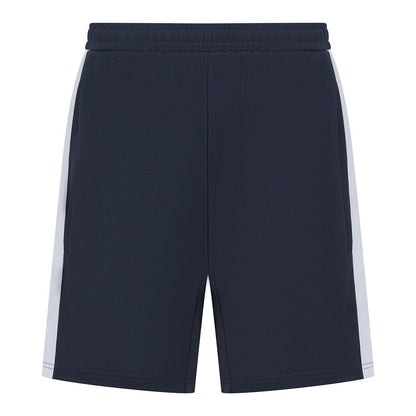 Knitted shorts with zip pockets