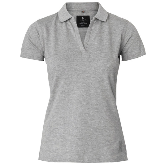 Women’s Harvard v-neck – stretch deluxe polo