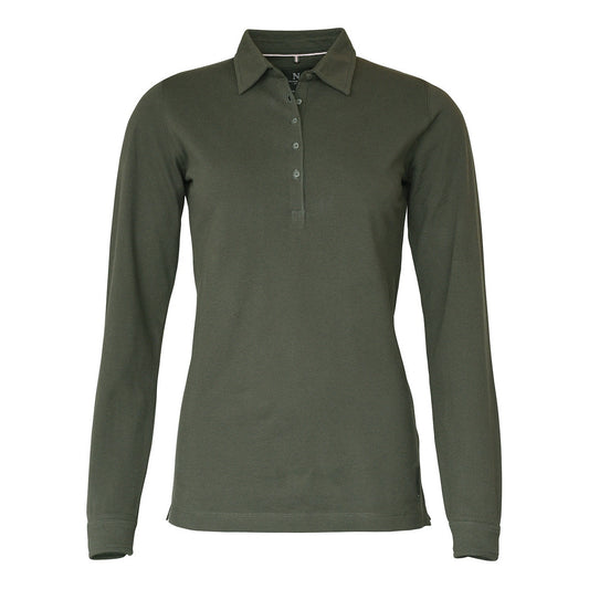 Women’s Carlington – deluxe long sleeve polo