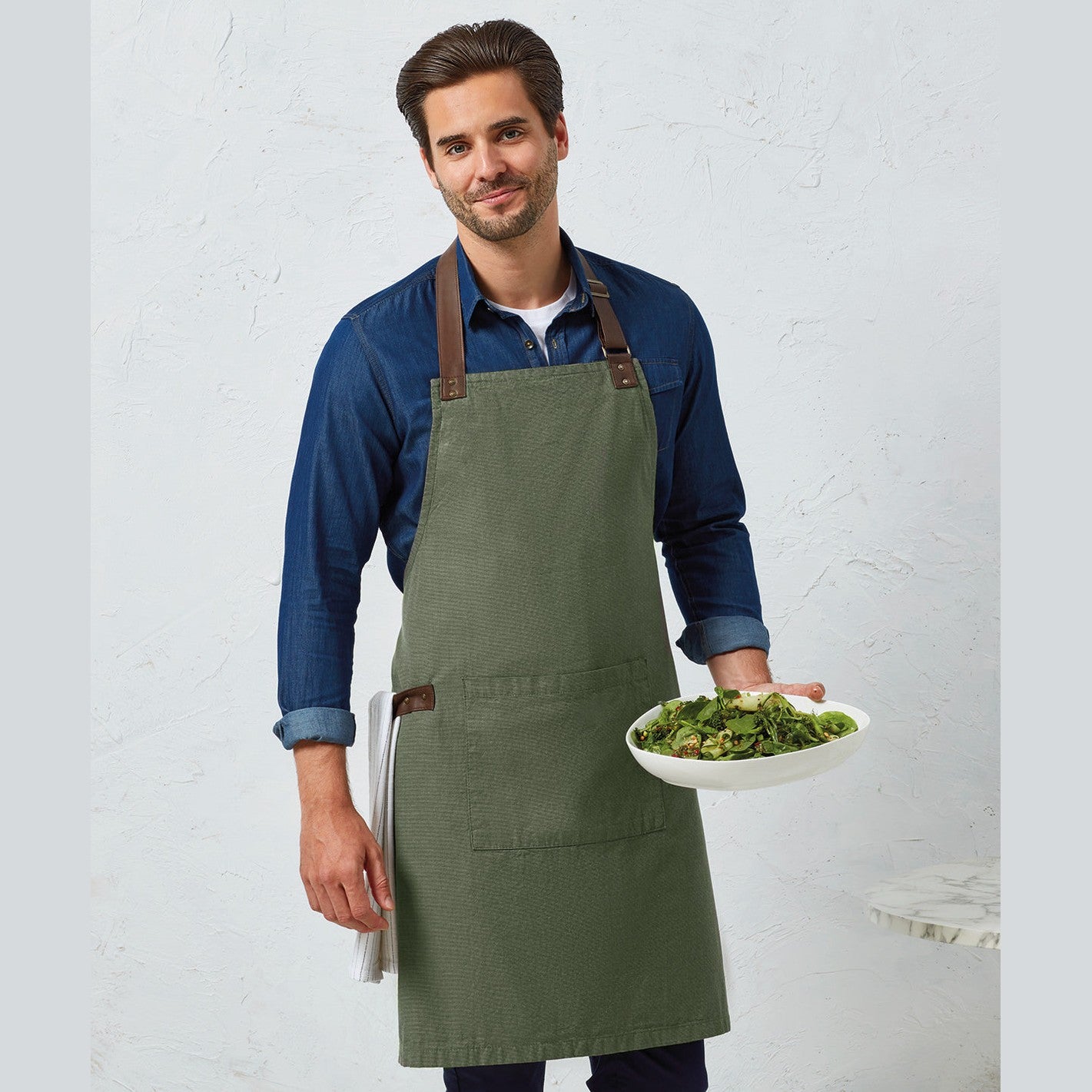 Annex Oxford bib apron