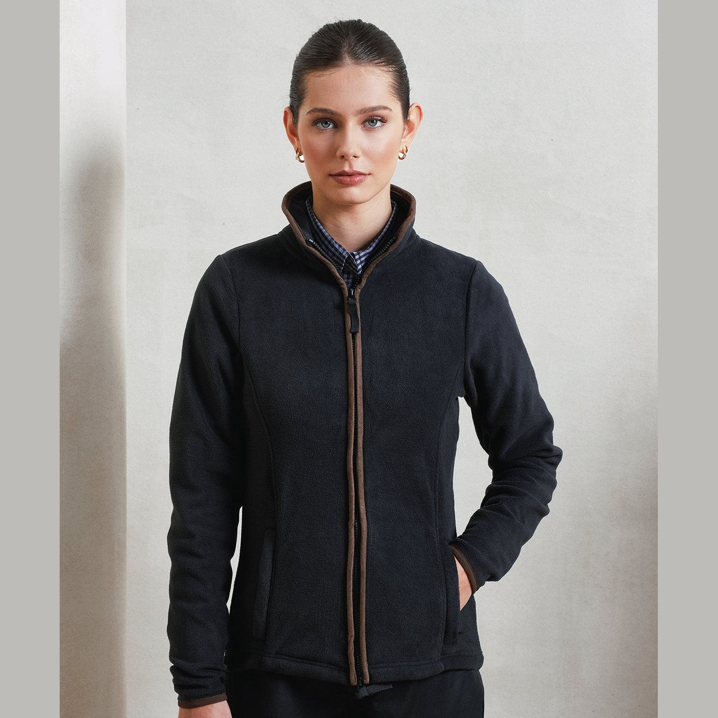 Women’s artisan fleece jacket
