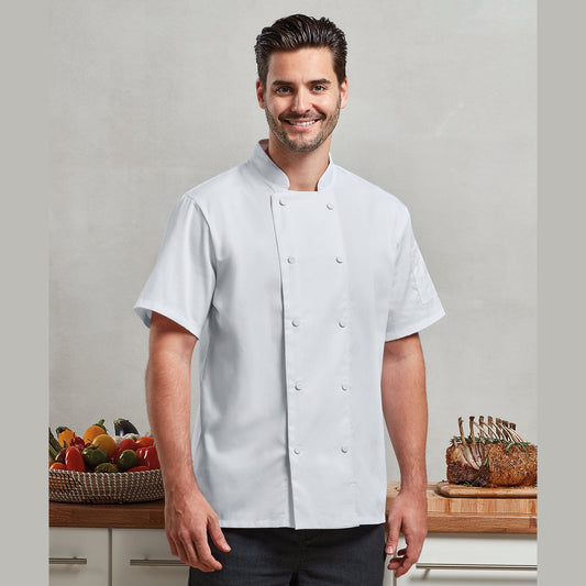 Chefs Coolchecker® short sleeve jacket
