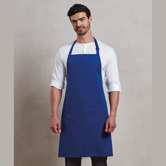 Antimicrobial bib apron